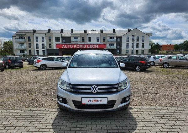 Volkswagen Tiguan cena 53900 przebieg: 207600, rok produkcji 2015 z Piła małe 596
